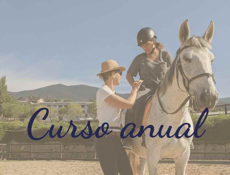 curso anual equitación